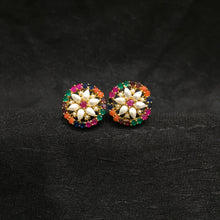 Multi Jadau Earring - Dazzles Jewellery