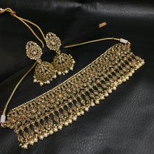 Antique Antique Necklace Set 7792-1510 - Dazzles Jewellery