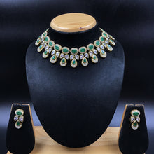 Polki Necklace Set 1425-21 - Dazzles Jewellery