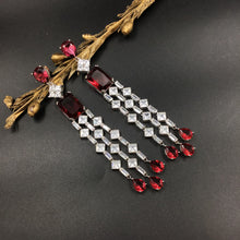 Zircon/AD Earring 2656-69 - Dazzles Jewellery