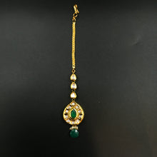 Kundan Maang Tikka 3829-28 - Dazzles Jewellery