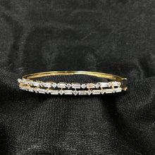 Openable Zircon/AD Bracelet 3230-11 - Dazzles Jewellery