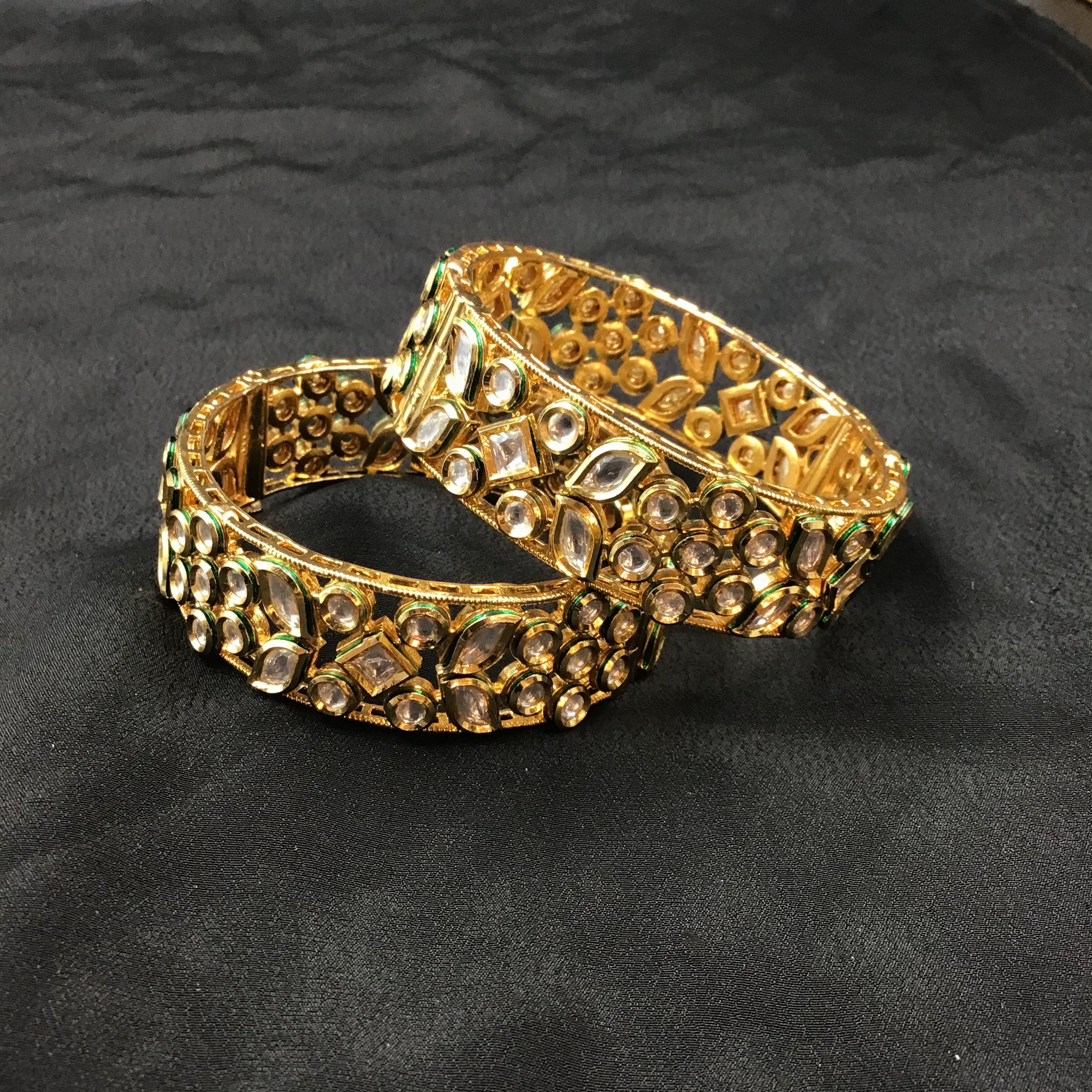 Gold Bangles/Kada - Dazzles Jewellery