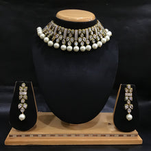 Polki Choker Set 1511-21 - Dazzles Jewellery