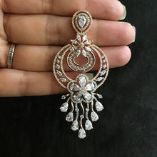 Zircon/AD Chandbali 1104-69 - Dazzles Jewellery