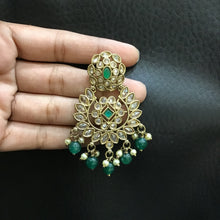 Choker Antique Necklace Set 4624-33 - Dazzles Jewellery