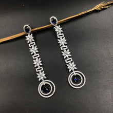 Danglers Zircon/AD Earring 7387-34 - Dazzles Jewellery