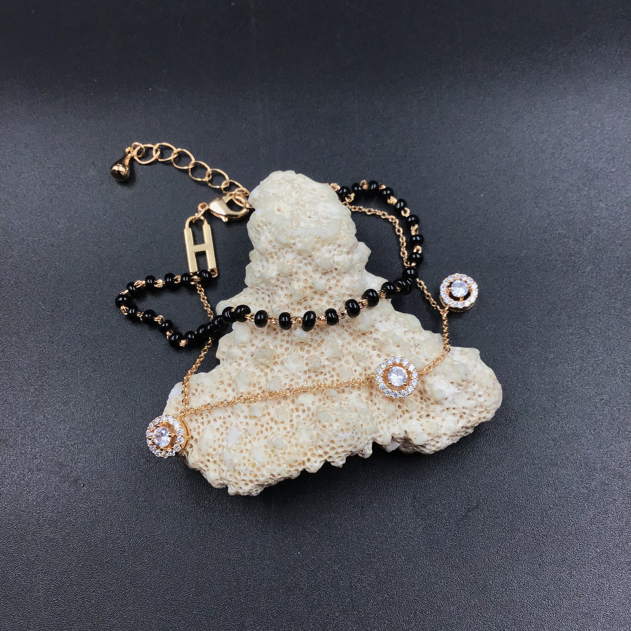 Mangalsutra Bracelet 5023-05 - Dazzles Jewellery