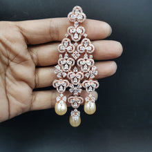 Danglers Zircon/AD Earring 4178-69 - Dazzles Jewellery