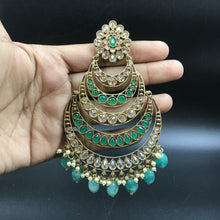 Green Antique Earrings - Dazzles Jewellery