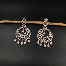 Danglers Zircon/AD Earring 5925-69 - Dazzles Jewellery