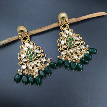 Danglers Kundan Earring 3974-28 - Dazzles Jewellery
