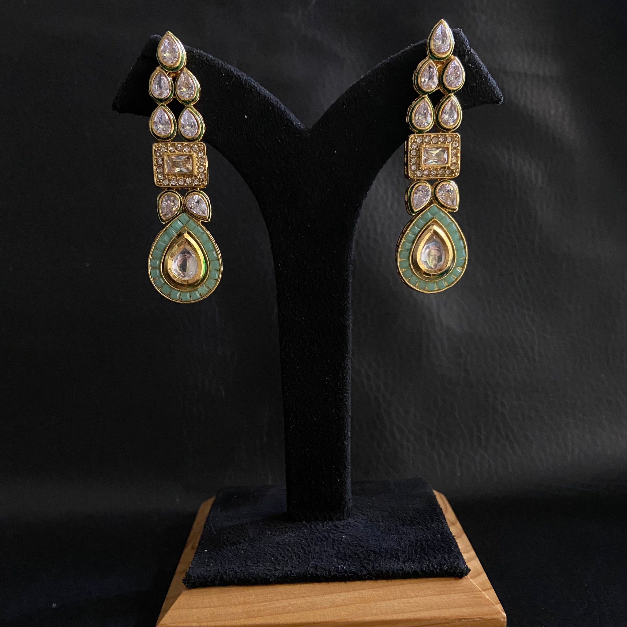 Polki Earring - Dazzles Jewellery