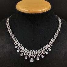 Black Zircon/AD Necklace Set - Dazzles Jewellery