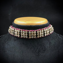 Ruby Antique Necklace Set - Dazzles Jewellery