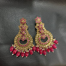 Chandbali Antique Earring 3969-28 - Dazzles Jewellery