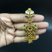 Round Neck Antique Necklace Set 3525 - Dazzles Jewellery