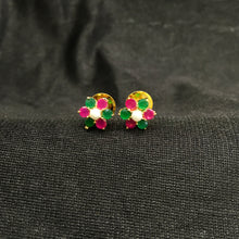 Tops/Studs Jadau Earring 5973-65 - Dazzles Jewellery