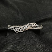 Openable Zircon/AD Bracelet 3243-11 - Dazzles Jewellery