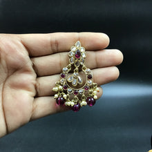 Round Neck Antique Necklace Set 4652-33 - Dazzles Jewellery