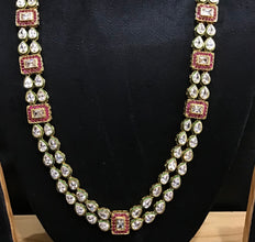 Polki Necklace Set 1510-21 - Dazzles Jewellery