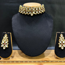 Choker Kundan Necklace Set 5875-28 - Dazzles Jewellery