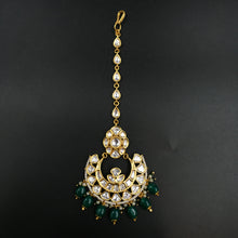 Kundan Maang Tikka 3830-28 - Dazzles Jewellery