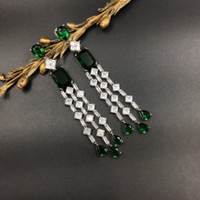 Zircon/AD Earring 2656-69 - Dazzles Jewellery