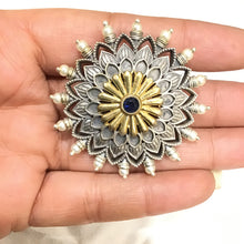 Oxidized Earring 1218-69 - Dazzles Jewellery