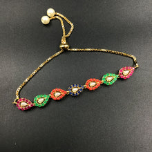 Adjustable Jadau Bracelet 5970-65 - Dazzles Jewellery