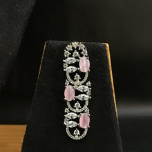 Zircon/AD Necklace Set 1180-69 - Dazzles Jewellery
