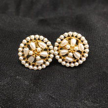 Tops/Studs Jadau Earring 5982-65 - Dazzles Jewellery